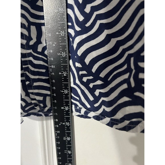 Vineyard Vines Whale Tail Printed Tunic‎ Top Small - Picture 4 of 6